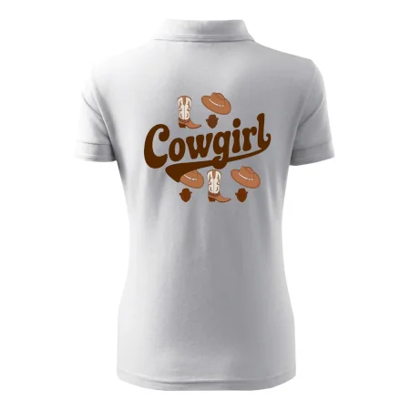 Cowgirl nápis a oblečenie