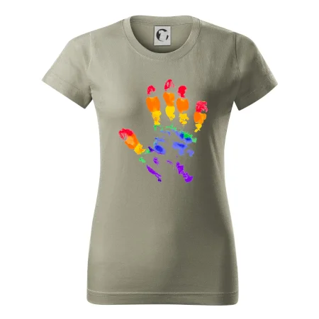 LGBT hand print