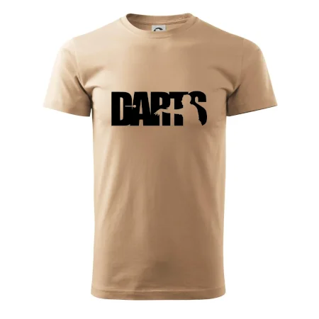 Darts - nápis so šípkarom