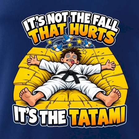 Pád bolí tatami judo