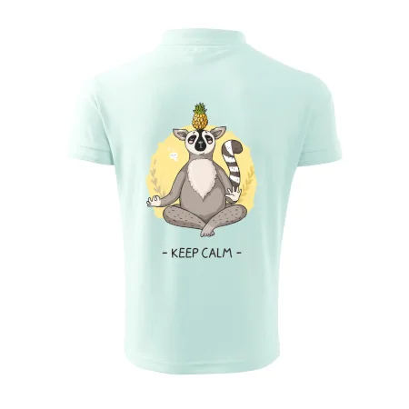 Yoga - keep calm kreslený
