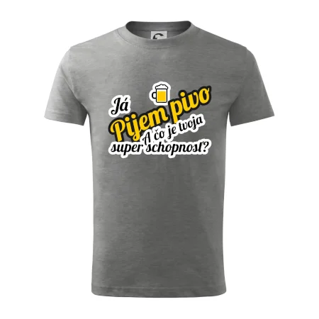 Pijem pivo - tvoja super schopnosť - šikmý
