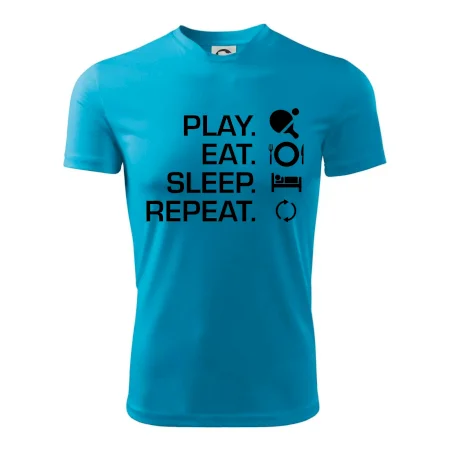 Stolný tenis - eat sleep