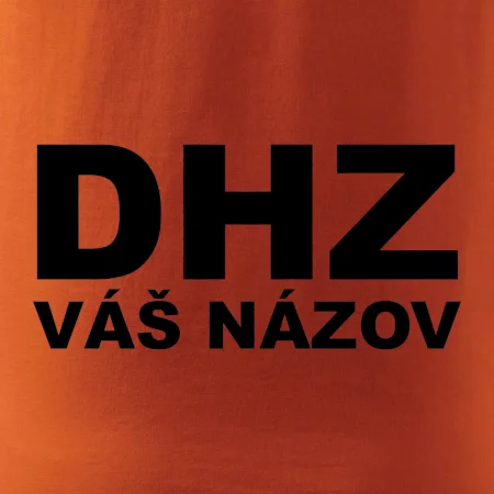 DHZ nápis (názov zboru - vlastný nápis)
