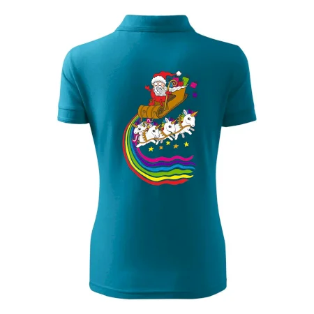 Santa a jednorožce (Pecka design)