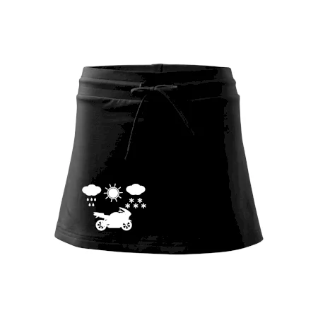Motorkář za každého počasí - silnice
