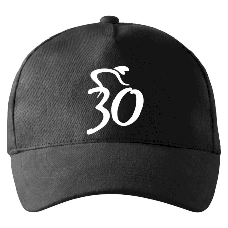 Cyklista oslavuje tridsiatku (30)