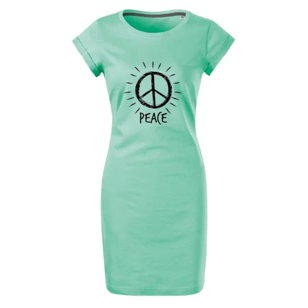 Peace symbol čiernobiely