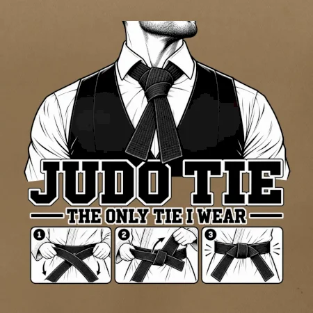 Judo tie jediná kravata