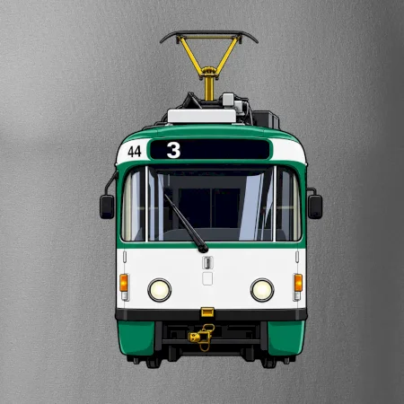 T3R SLF čelo tramvaje linka 3