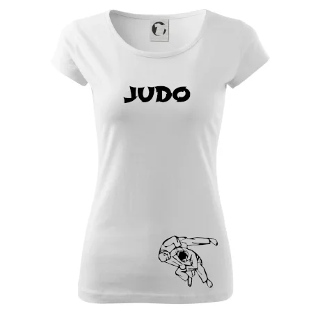 Judo nápis + postavy