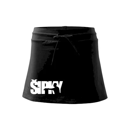 Šípky - nápis so šípkarom