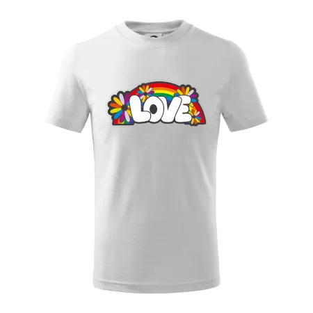 Love s dúhou v pozadí
