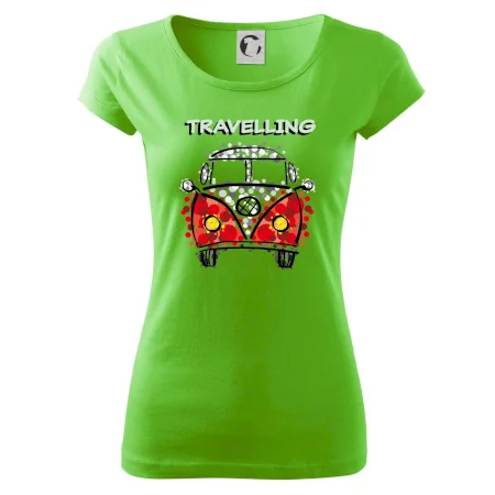 Traveling kreslené auto (lulu_art)