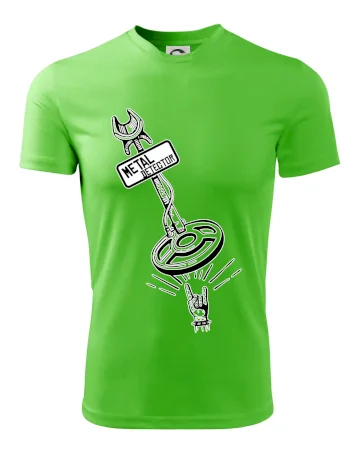 Metal detector rock