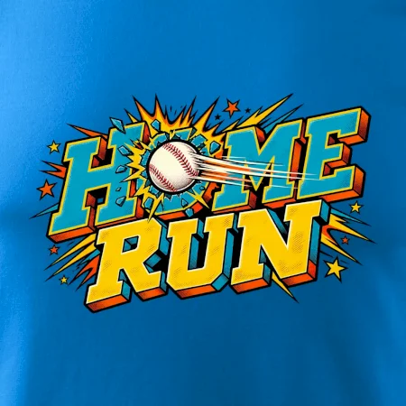 Home run komiksový nápis