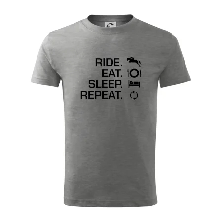 Ride Eat Sleep Repeat Kôň