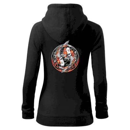 Yin & Yang Koi kapor - oranžový