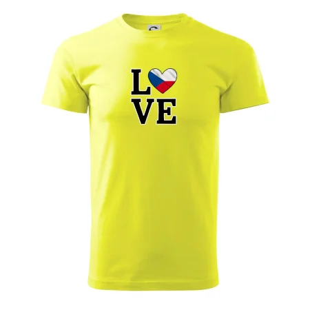 Love Česká vlajka