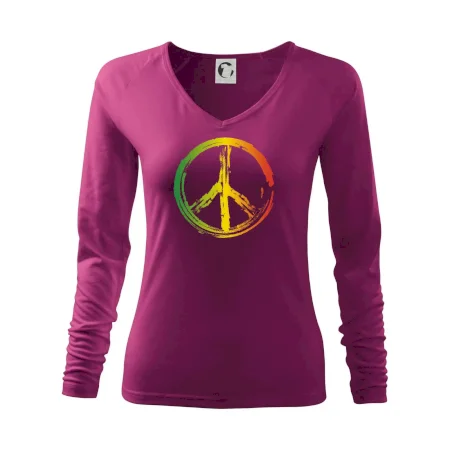 Peace symbol paint