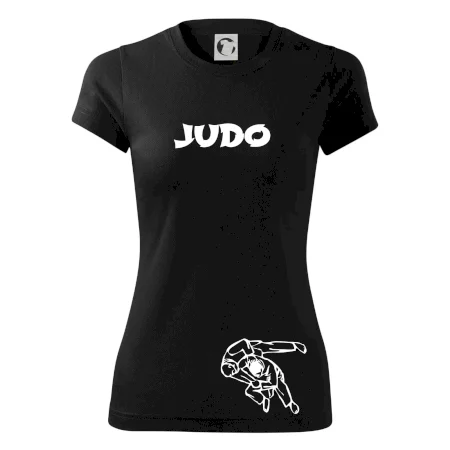 Judo nápis + postavy