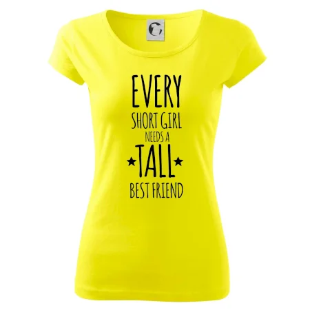 Every short girl needs a tall best friend