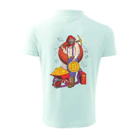 Baník ťaží Bitcoiny