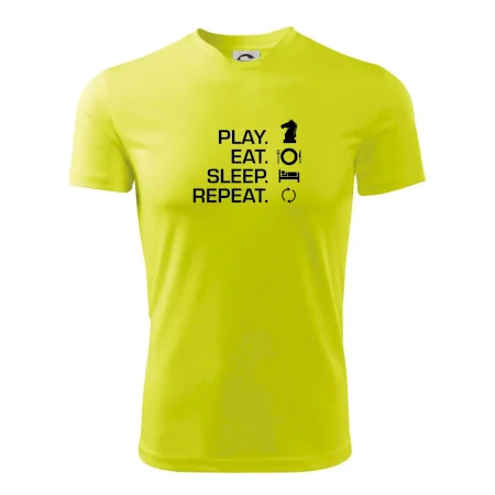 Eat sleep play - šach