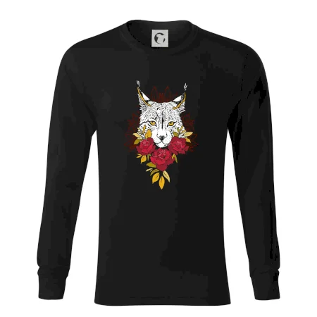 Rys s červenými ružami (Pecka design)