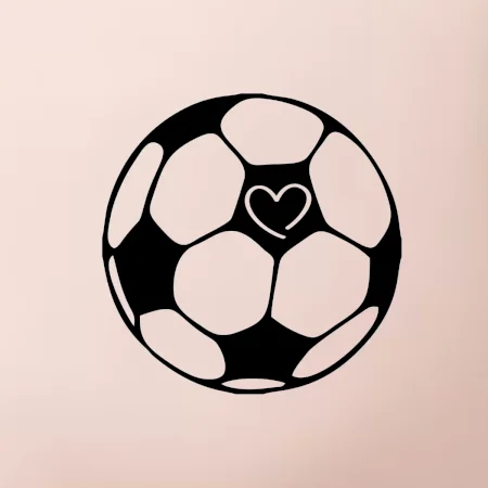 I love futbal lopta