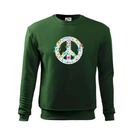 Peace and love symbol