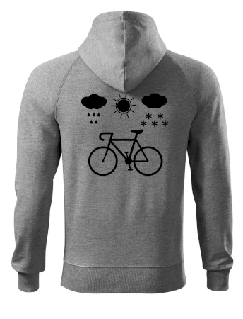 Cyklista za každého počasia