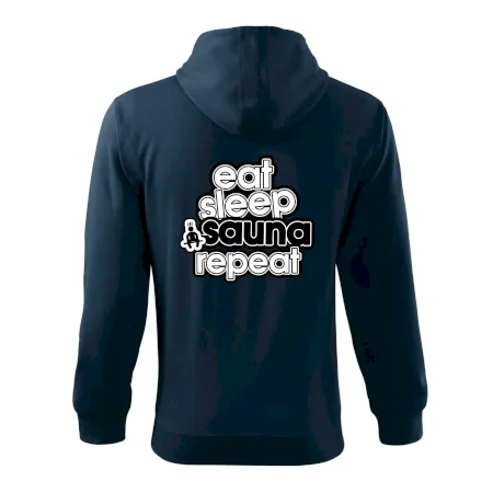 Eat sleep sauna repeat