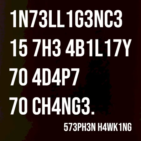 Test inteligencie - Stephen Hawking