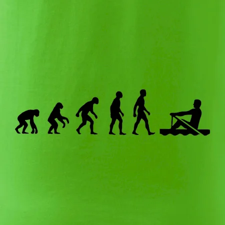 Evolúcia veslovanie 1 človek