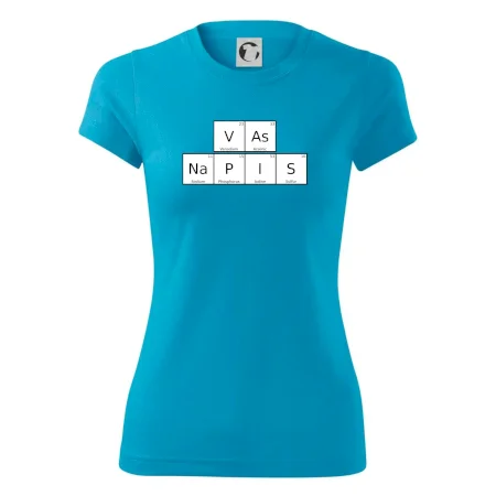 Vlastný nápis - periodická tabuľka