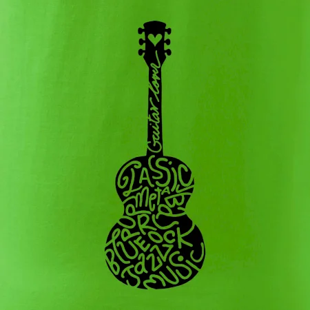 Gitara - názvy hudobných štýlov
