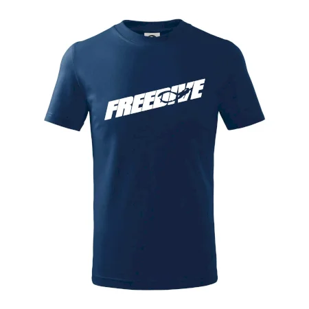 Freedive - nápis s potápačom