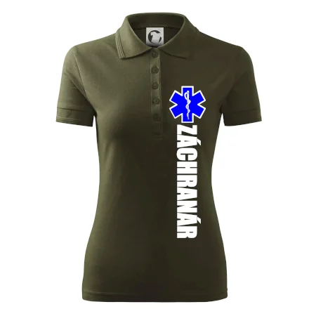 Nápis Záchranár + hviezda