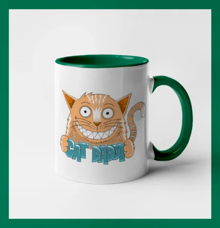 Cat daddy s vycenenými zubami (Pecka design)