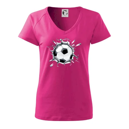 Futbalová lopta v triku