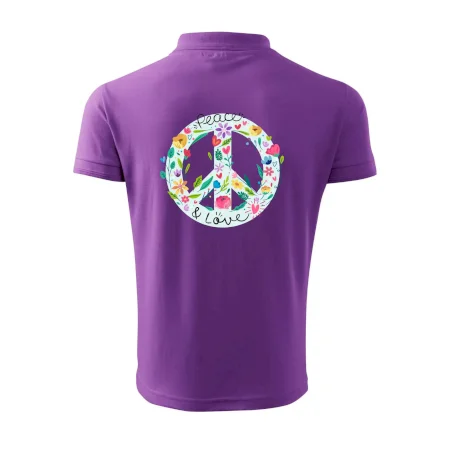 Peace and love symbol