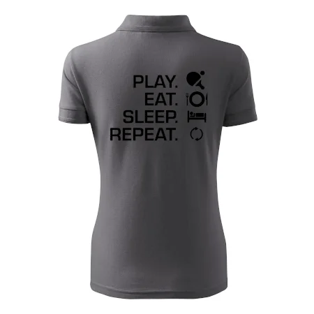 Stolný tenis - eat sleep