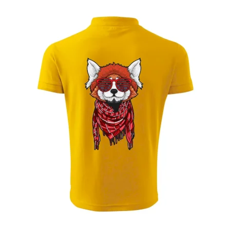 Červená panda hipster