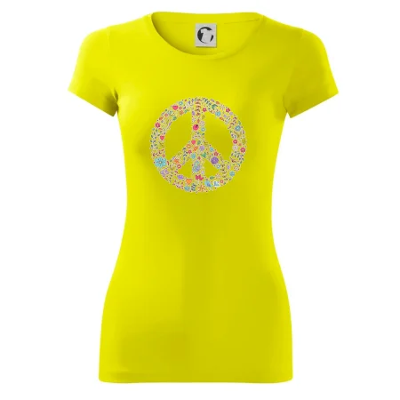 Peace symbol lístočky