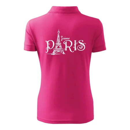 Paris nápis Eiffelovka rovný