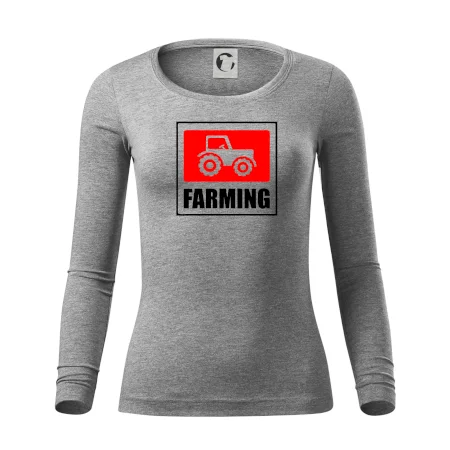 Farming traktor logo
