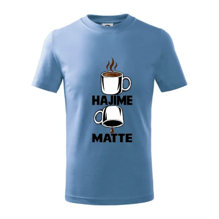 Hajime matte káva judo