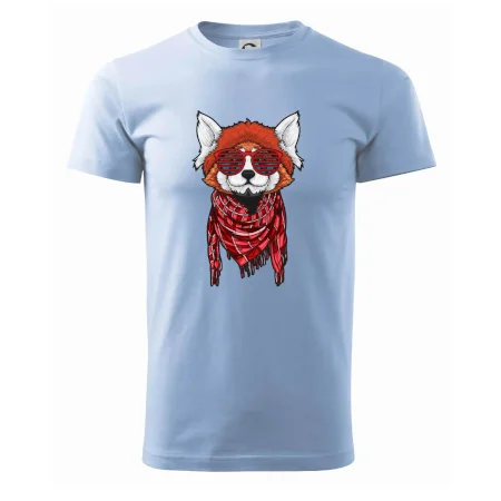 Červená panda hipster