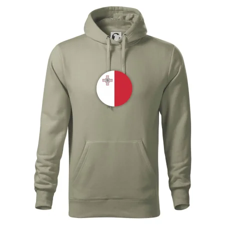 Vlajka Malta okrúhla veľká